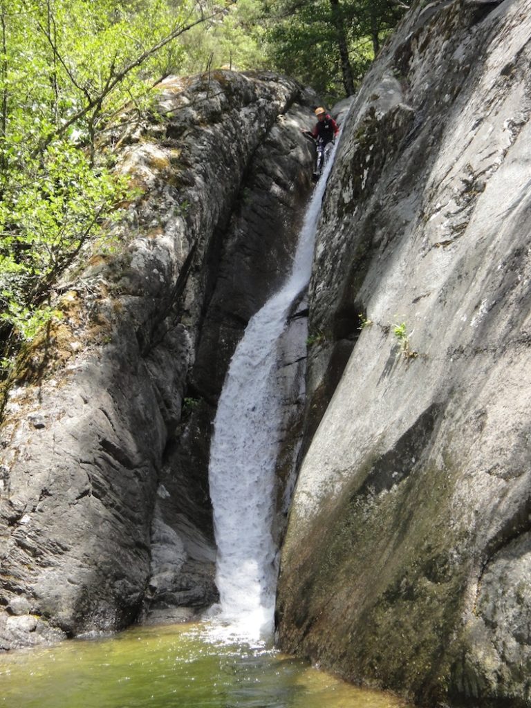 canyon-petra leccia-grand toboggan-canyoning-corte-corse-altipiani