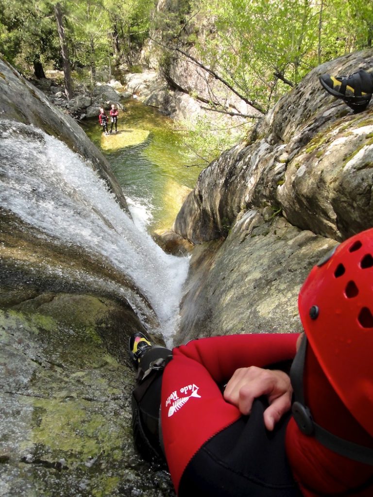 canyon-petra leccia-tobogan-niolo-canyoning-corte-corse-altipiani