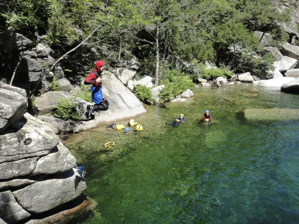 2-Canyoning-Corse-Canyon-Famille-Sportif- Vecchio-Corte-Altipiani-94